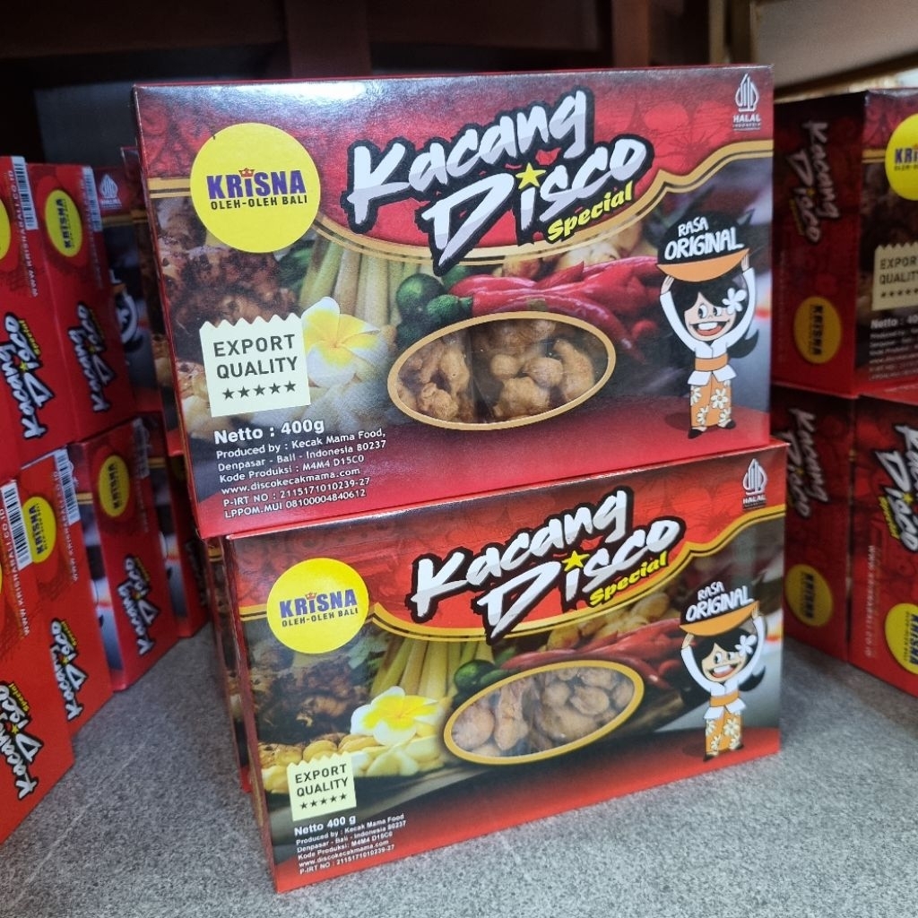 

KACANG DISCO KRISNA ASLI BALI 200gr / OLEH-OLEH BALI KACANG KAPRI