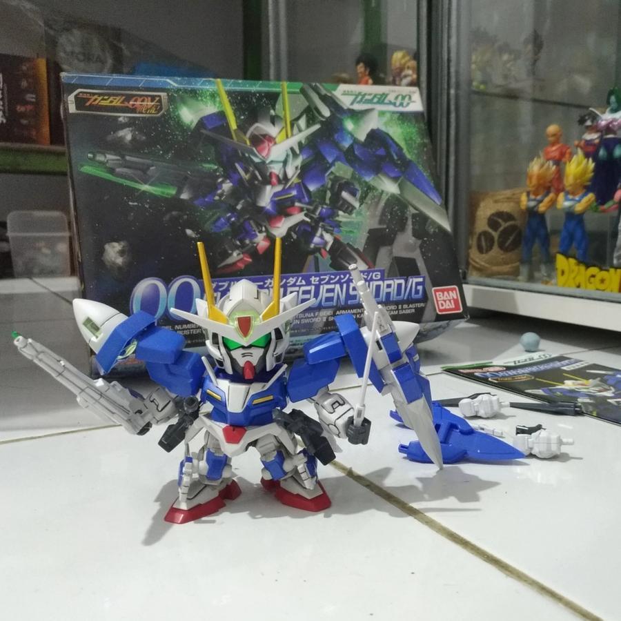 SD 00 Gundam Seven SwordG BIB Bandai
