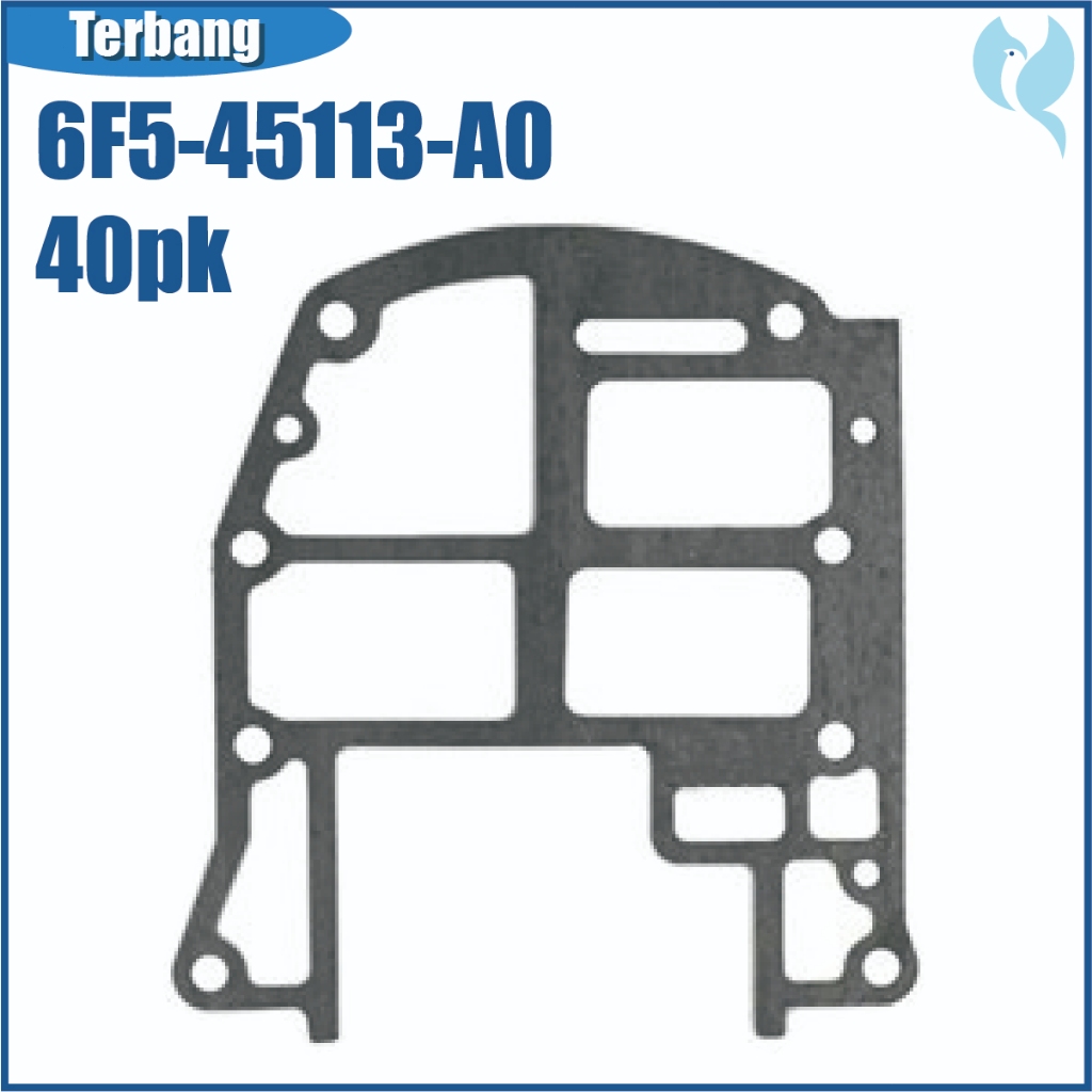Gasket 40PK 6F5 - 45113 - A0 untuk Mesin Tempel Yamaha - Suku Cadang Upper Casing, Packing Body, Pac