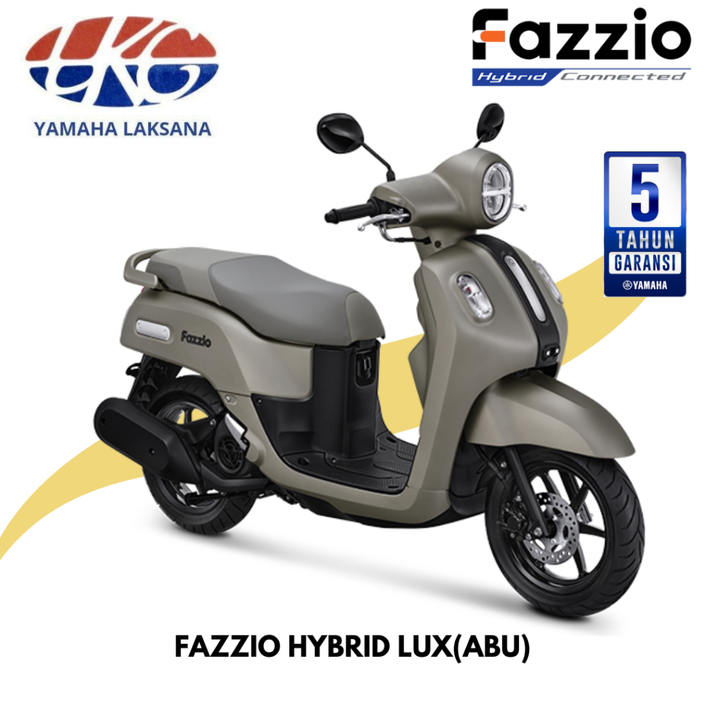 Sepeda Motor Yamaha Fazzio Hybrid Lux