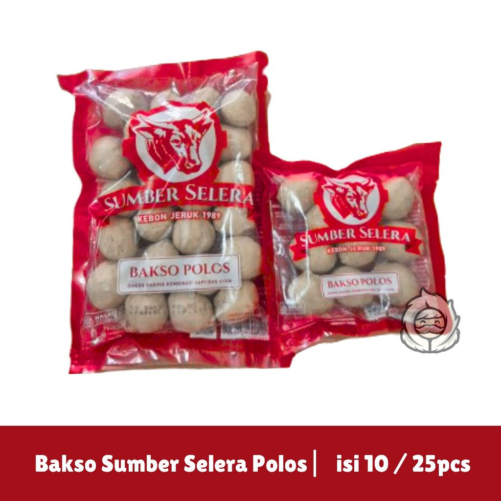 

Sumber Selera Bakso Polos Kebon Jeruk 1987 isi 10pcs / 25pcs