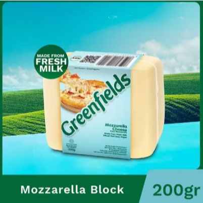

Mozarella Cheese Greenfield 200gr - Frozen Mart Manado (Frozen Food Manado)