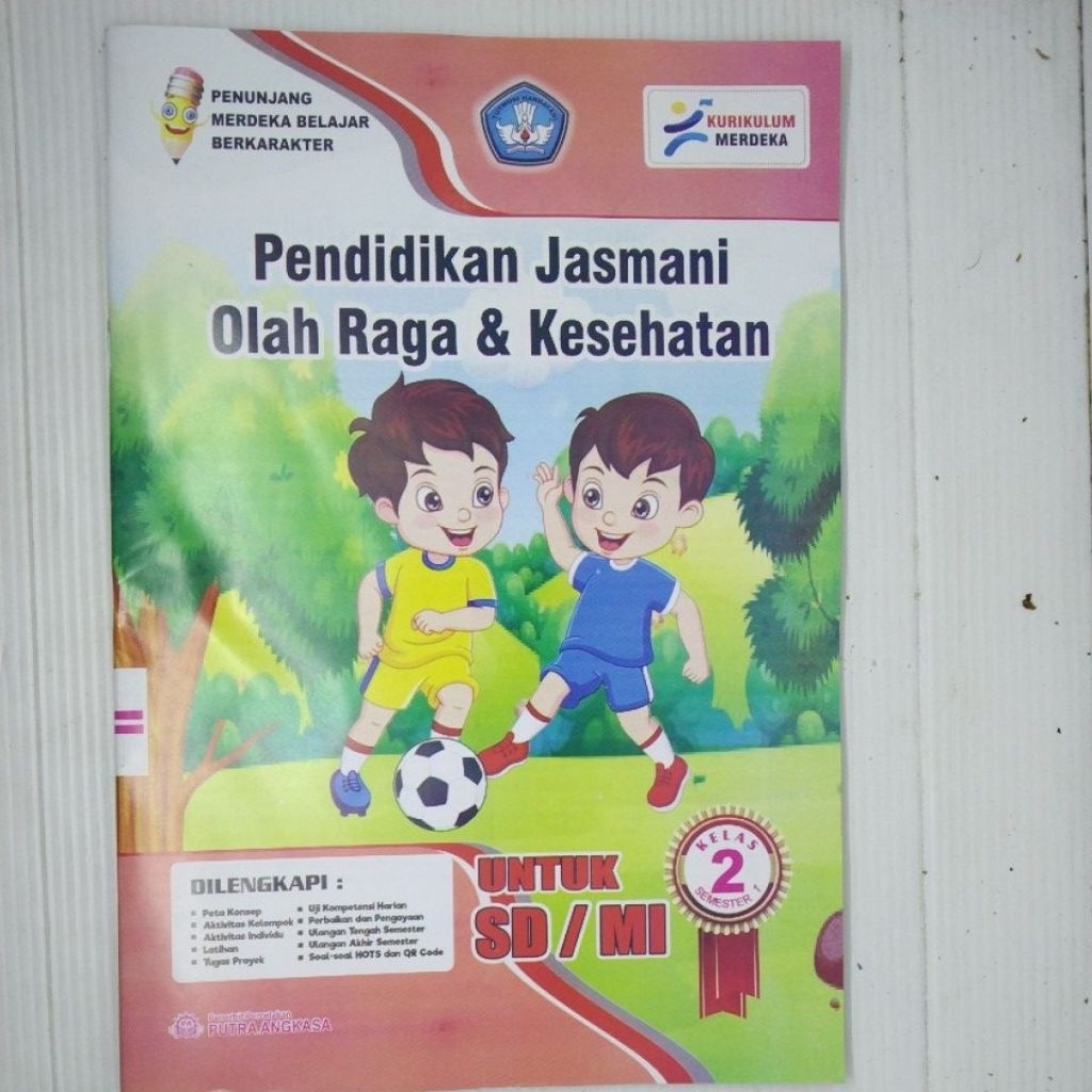 LKS SD Mi  PENJASKES PJOK KELAS 1 2 3 4 5 6 SEMESTER 1 KURIKULUM MERDEKA
