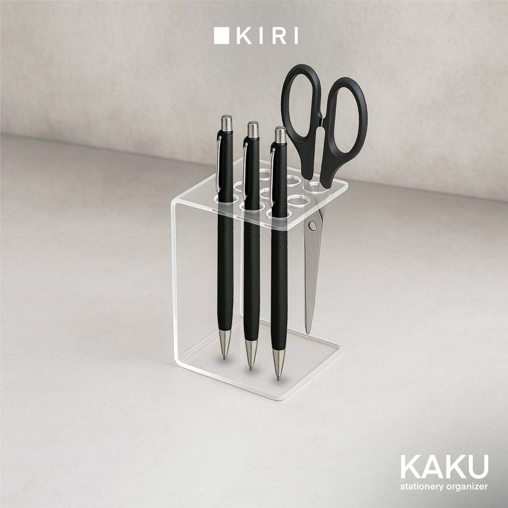 

Tempat Pulpen Pensil Pen Holder Stationery Organizer Akrilik Alat Tulis Estetik Bening Transparan Korean Pena Pencil