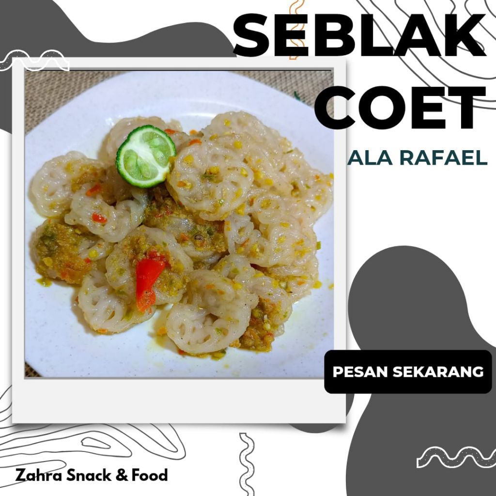 

♥️ ZAHRASNACK ♥️ Seblak Coet Ala Rafael by ZF