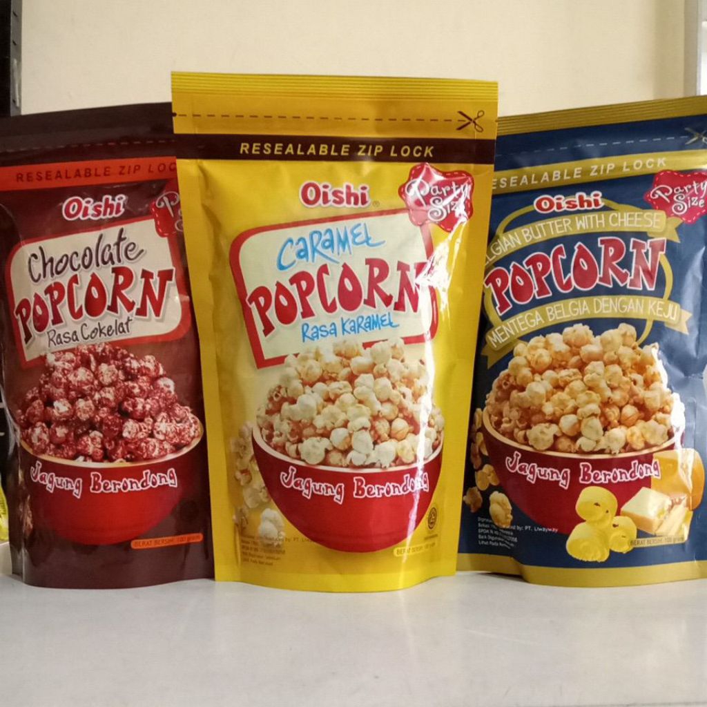 

oishi popcorn 100g