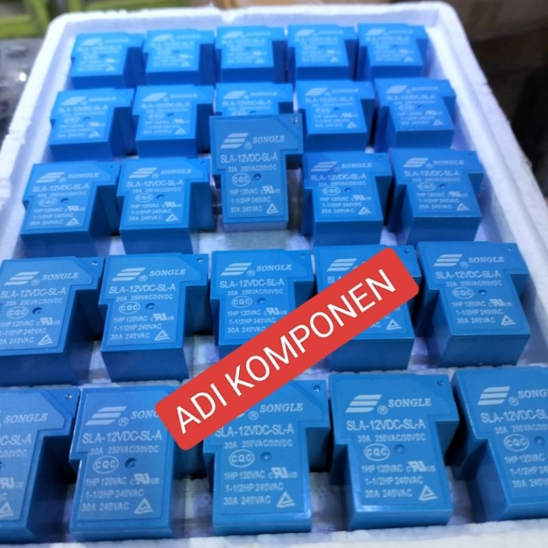 RELAY SONGLE 12V 5PIN KODOK 1 PCS