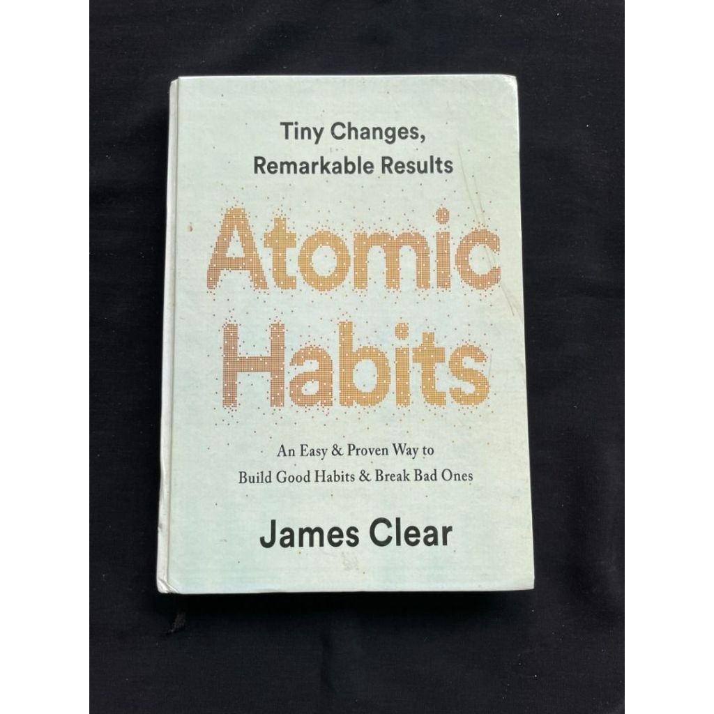 [Preloved] Buku atomic habits (english) Reprint Hardcover