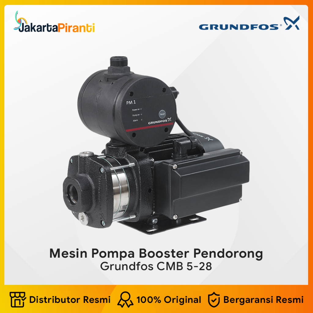 Mesin Pompa Air Pendorong Booster Pump Grundfos CMB 5-28