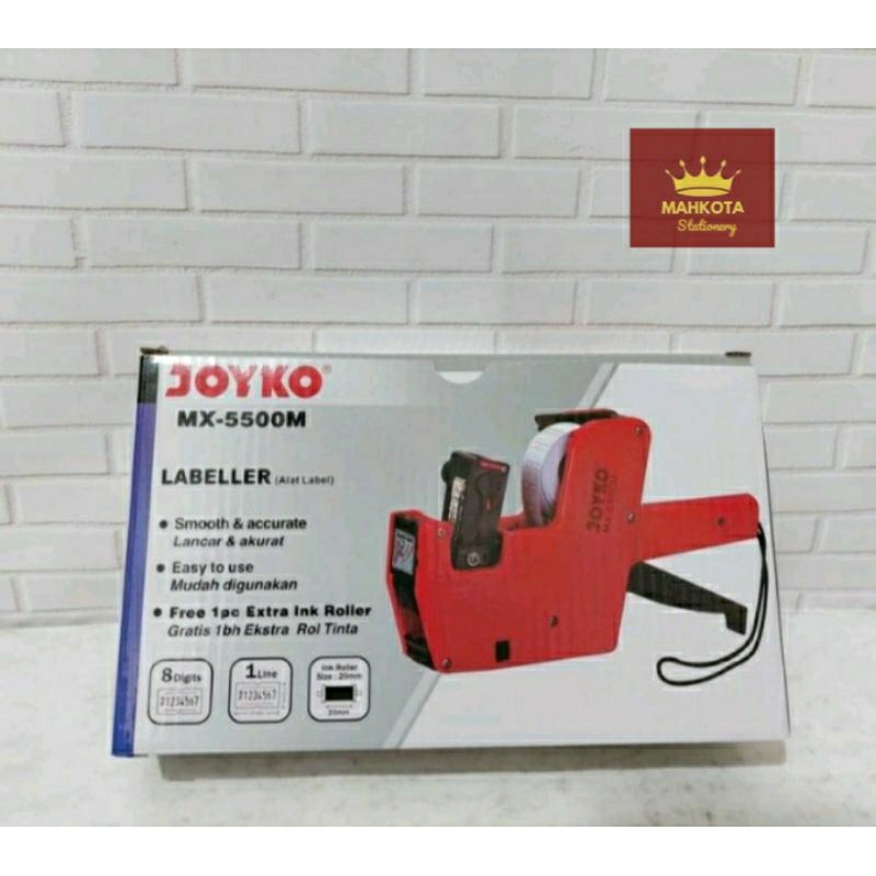 

Mesin Cetak Harga Joyko/Label Harga/Labeller MX-5500M/Alat Lebel Harga