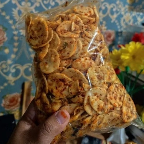 

Seblak kering Bumbu Kacang 250 Gram cikruh snack