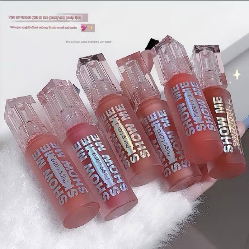 LIPSTICK MATTE SHOW MISSLARA / LIPSTICK MATTE GLAZE WATERPROOF