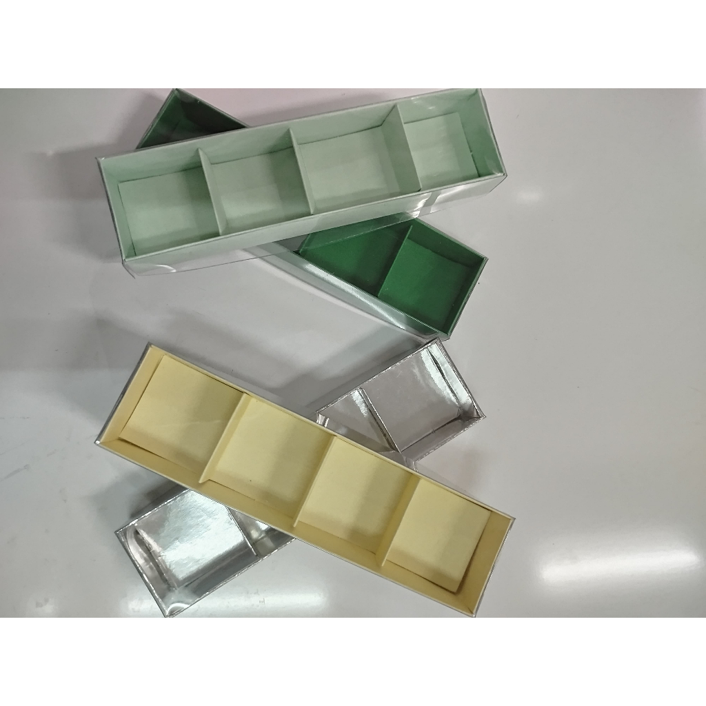 Box Mika Coklat/Praline sekat 4