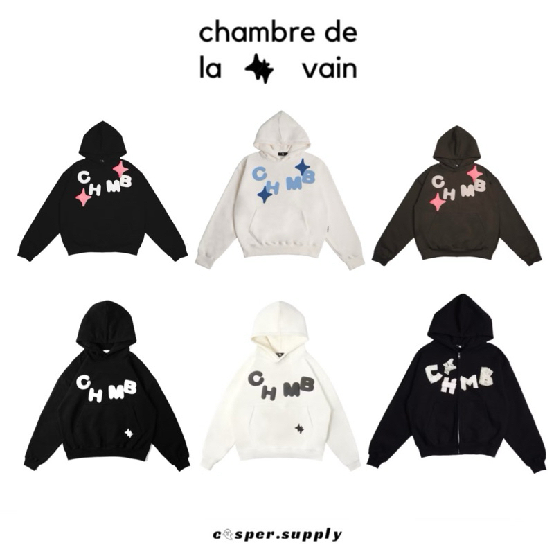 [ Originial ] CHMB Boxy Hoodie Bedstar | Maskingtape | No Idea | CHMB Basic
