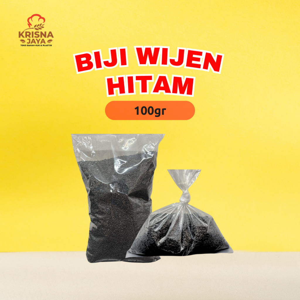 

Wijen Hitam kiloan 100gr