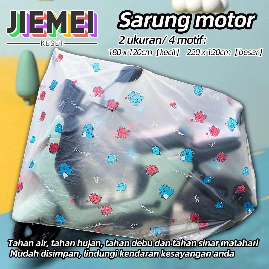 BIG SALE JIEMEI Sarung Cover Motor Sarung Sepeda Listrik Penutup Motor Listrik Murah Universal