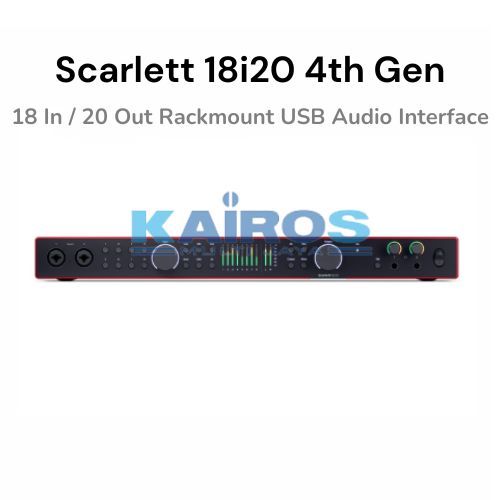 Focusrite Scarlett 18i20 4th Gen