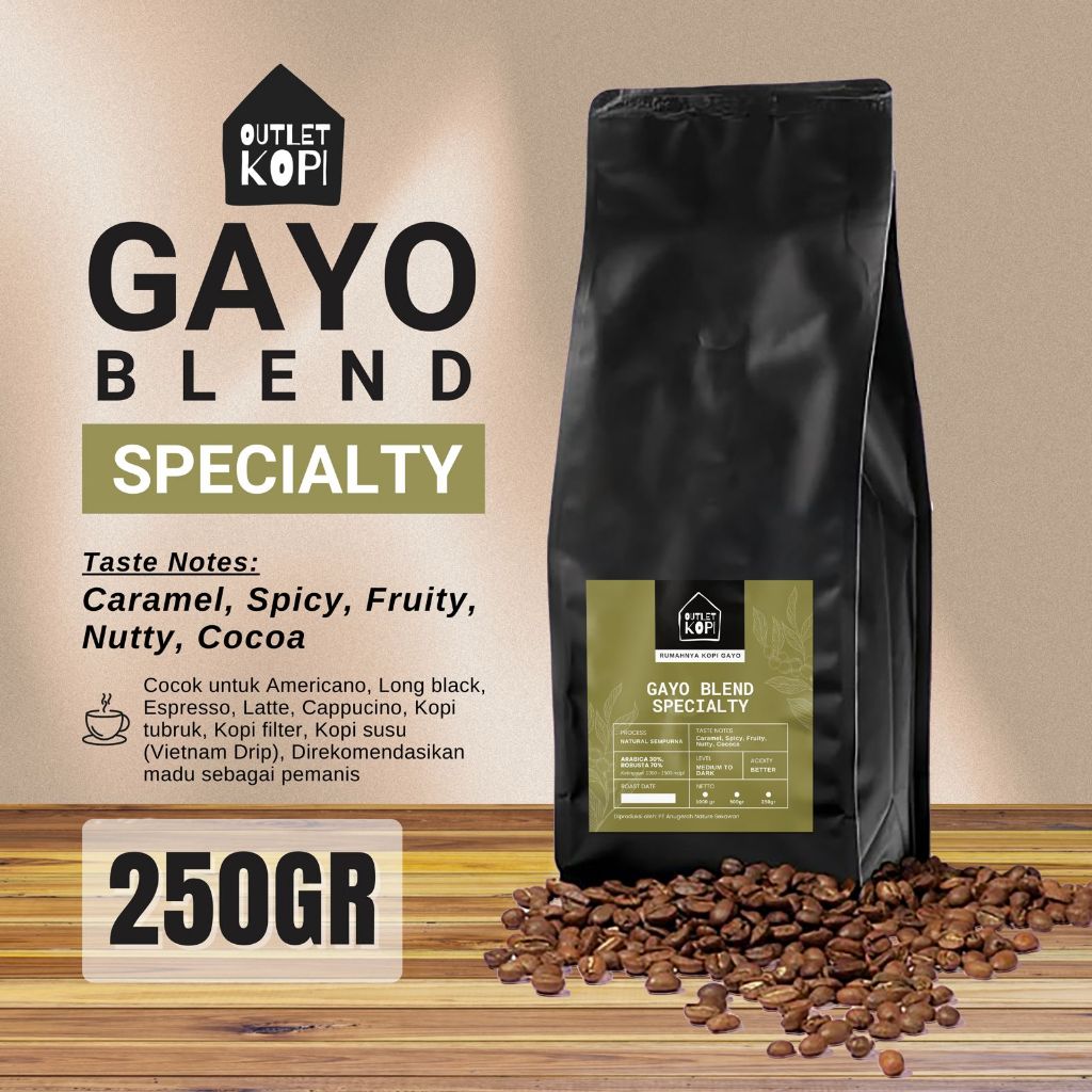 

Kopi Gayo Aceh Blend Specialty