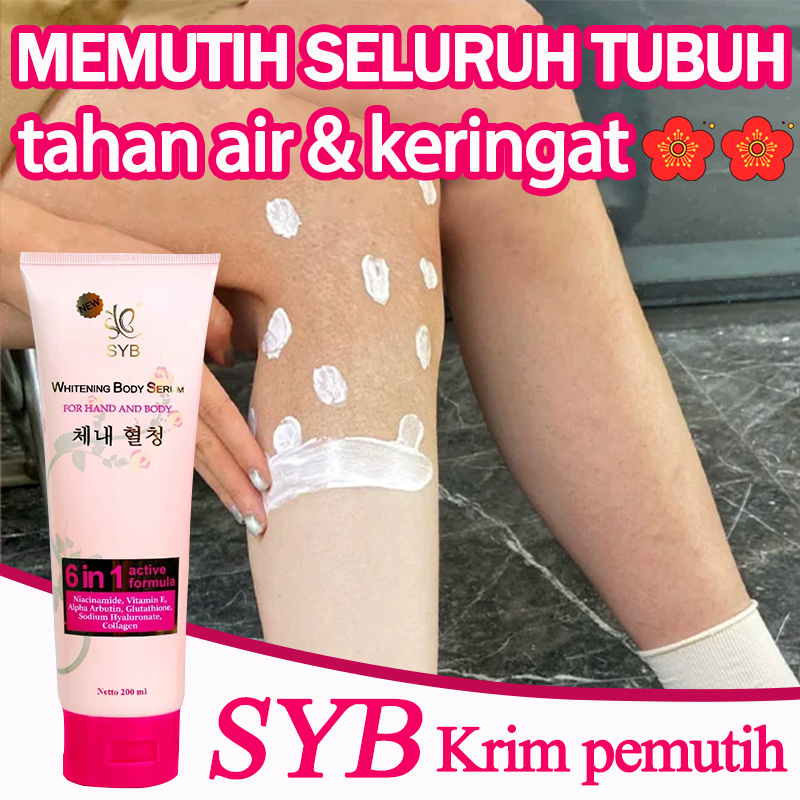 New SYB Whitening Body Serum With Collagen