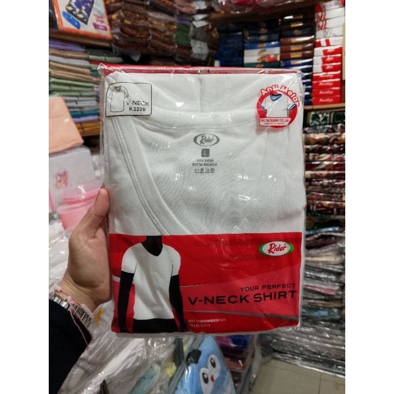 Rider V-Neck Shirt (Oblong Pria)