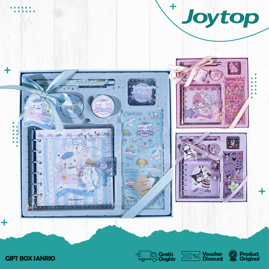 

NEW PRODUCT JOYTOP 6 IN 1 GIFT SET ORI JOURNAL BOX / HIGH QUALITY HAMPERS PARTY JAVABSJSG