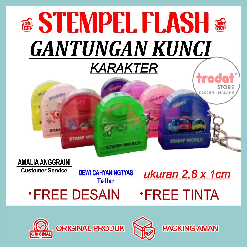 

STEMPEL NAMA BIDAN, DOKTER, APOTEKER, JABATAN, NO HP. CUSTOM FLASH