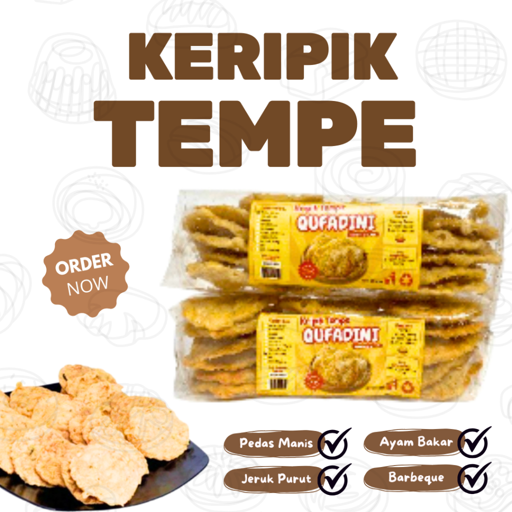 

Keripik Tempe Tipis RENYAK NAN GURIH Keripik Tempe Mul Khas Malang Keripik Tempe Premium Endul Rasa Rasa Berbeda Bumbu Melimpah