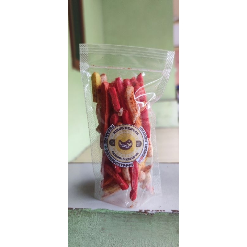 

Kerupuk Beton-Pedas/Daun Jeruk - Asli umkm Kikuk Renyah