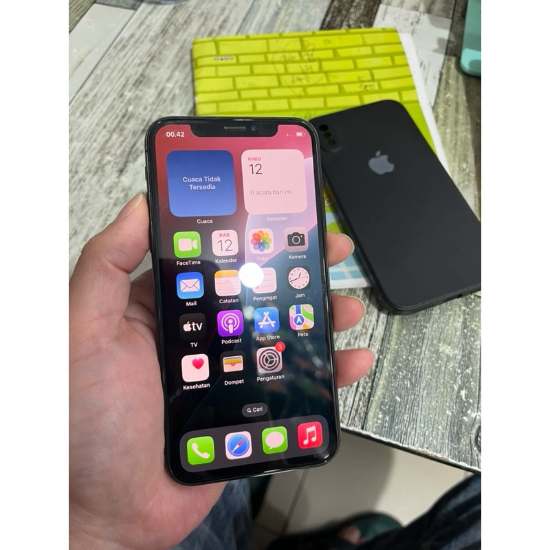 Iphone xs 256 mulus bh 100 hp charger casing minus face id aja net aja