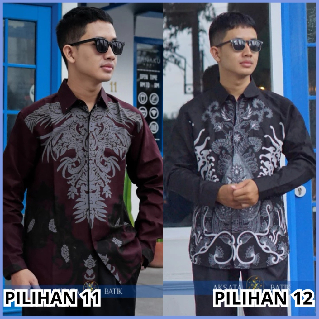 Kemeja batik lengan panjang , batik panjang , batik lengan panjang premium, batik panjang