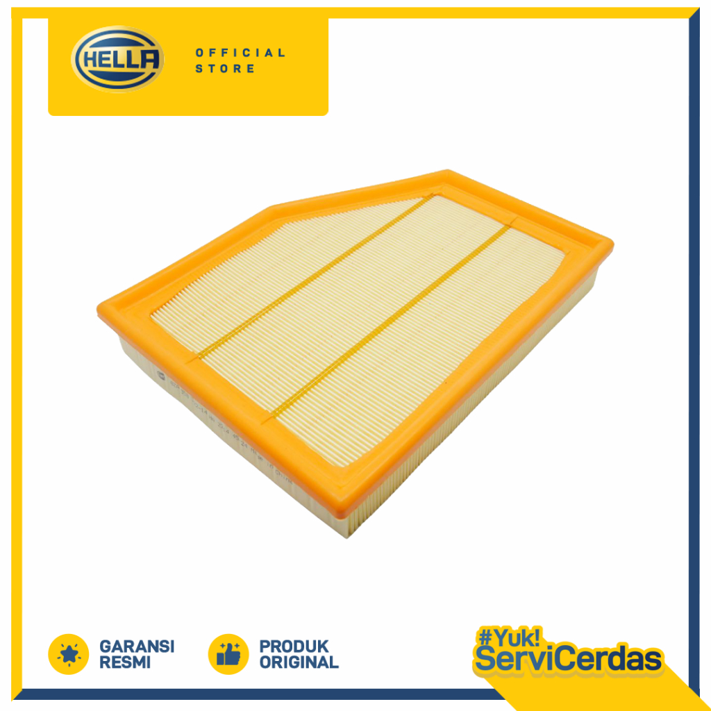 Filter Udara BMW E60 520 523 530 Engine M54 N52 - Air Filter Hella