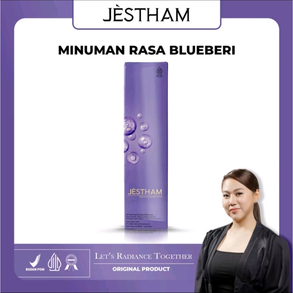 

Jestham Minuman Rasa Buah Blueberry