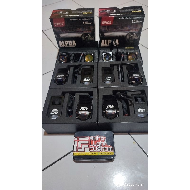 MINI LASER PROJECTOR ORIOS ALPHA 2WARNA