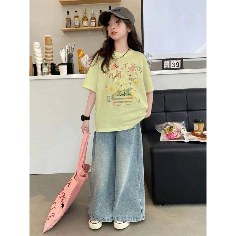 set jeans kulot import