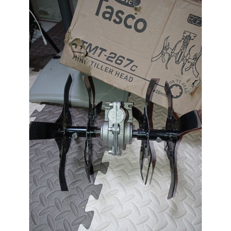 Mini Tiller Cultivator TMT264C TMT267C TASCO / Head Weeder Weeding Kepala Mata Bajak AS Segi 7 Adapt