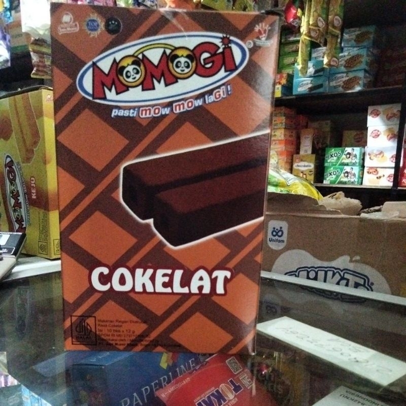 

MOMOGI COKELAT 120GR(ISI 10PCS)