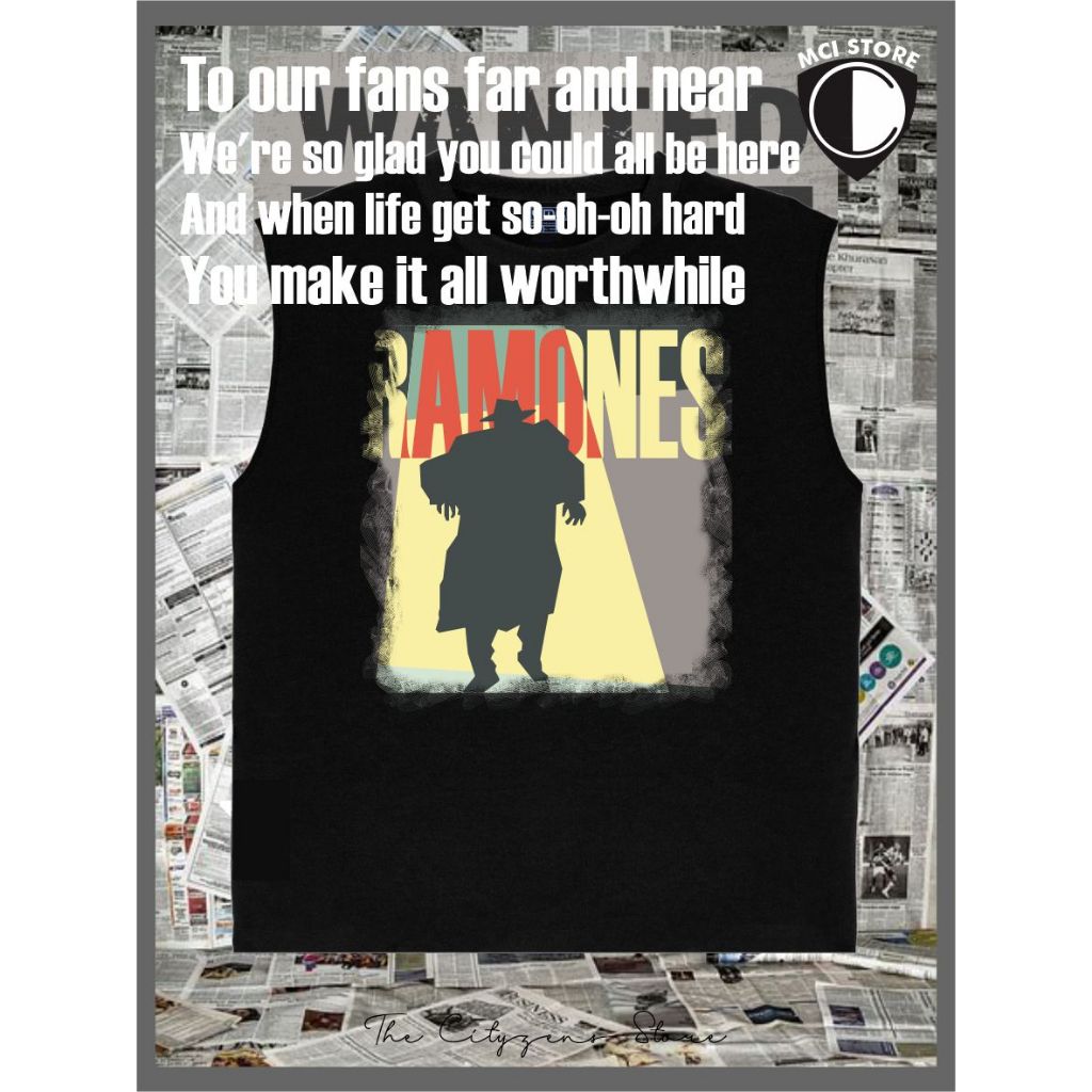 Singlet Ramones Eps. 3 Pria/Wanita