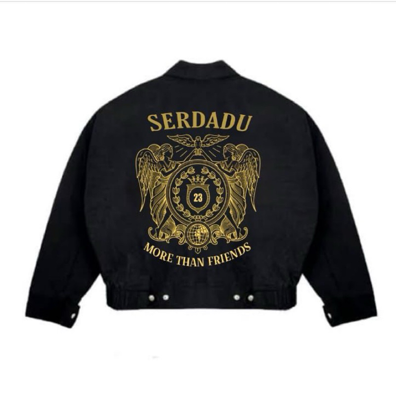 Serdadu23_ Boxy Work Jacket - Liberate - Jaket Hitam Terlaris