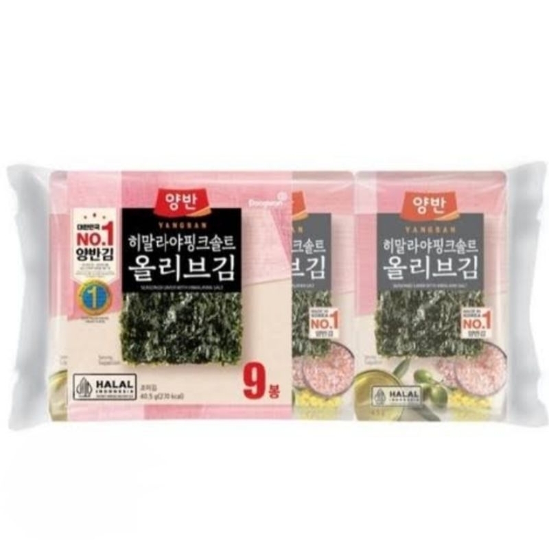 

dongwon seasoned laver with Himalaya salt 9p