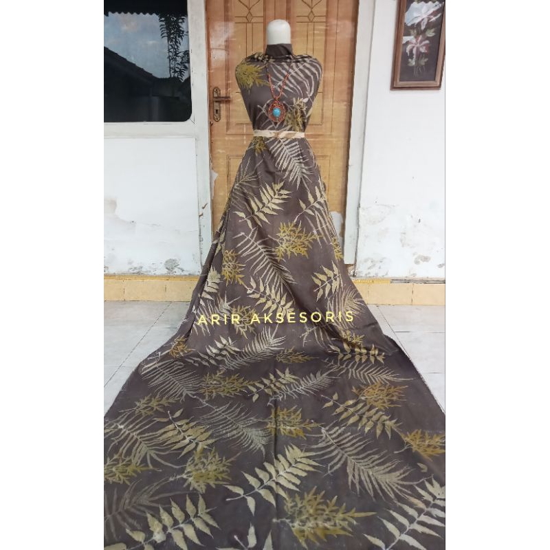 Kain Ecoprint Katun Sutra Junior