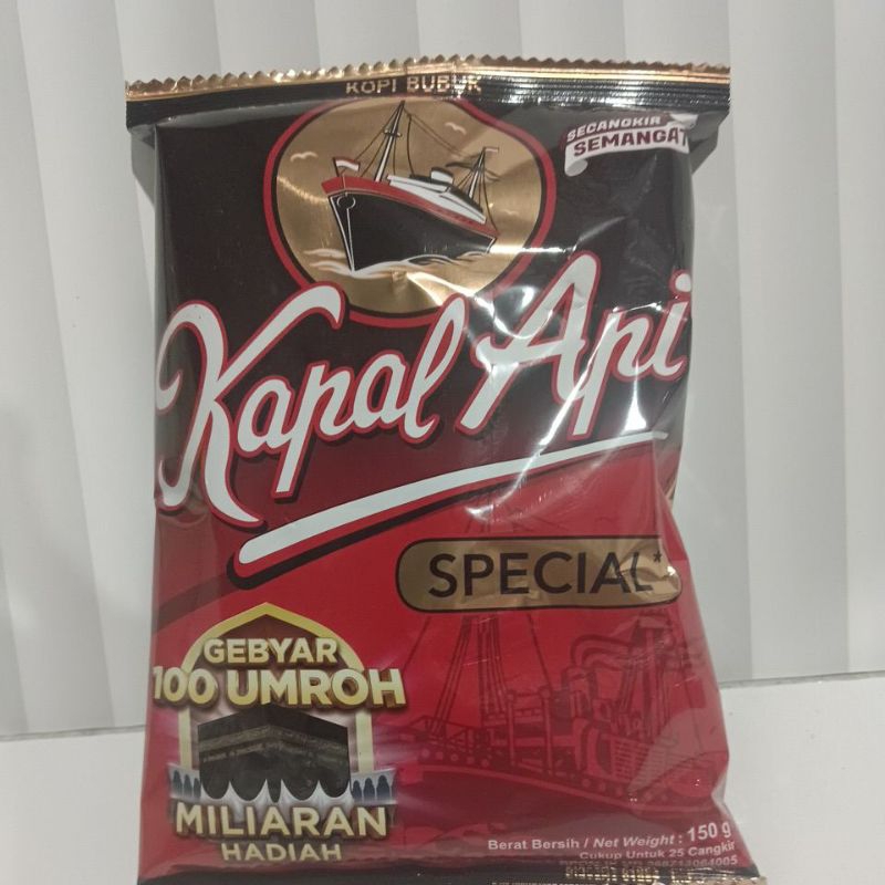 

KAPAL API SPECIAL 150gr, KOPI BUBUK MURNI