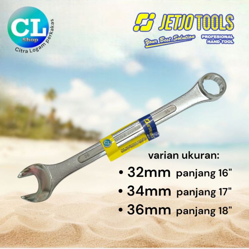 KUNCI RING PAS 32mm 34mm 36mm ringpas konci sock 32 34 36 mm sok crv vanadium metrix