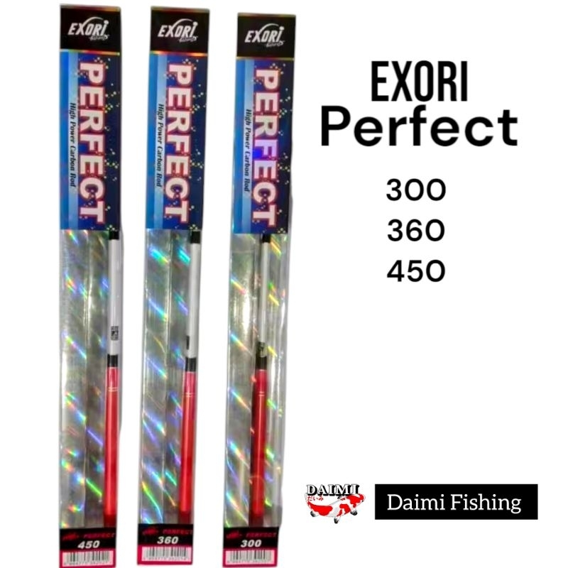 Joran Pancing TEGEK Exori PERFECT 300, 360, 450 Power High Carbon Rod