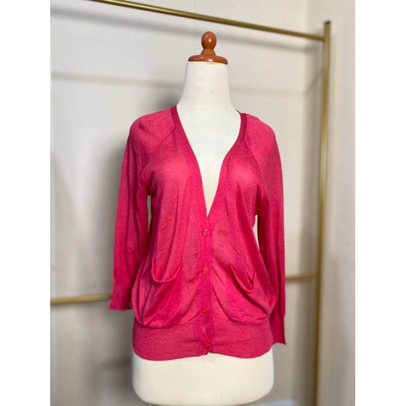 cardigan outwear fuschia