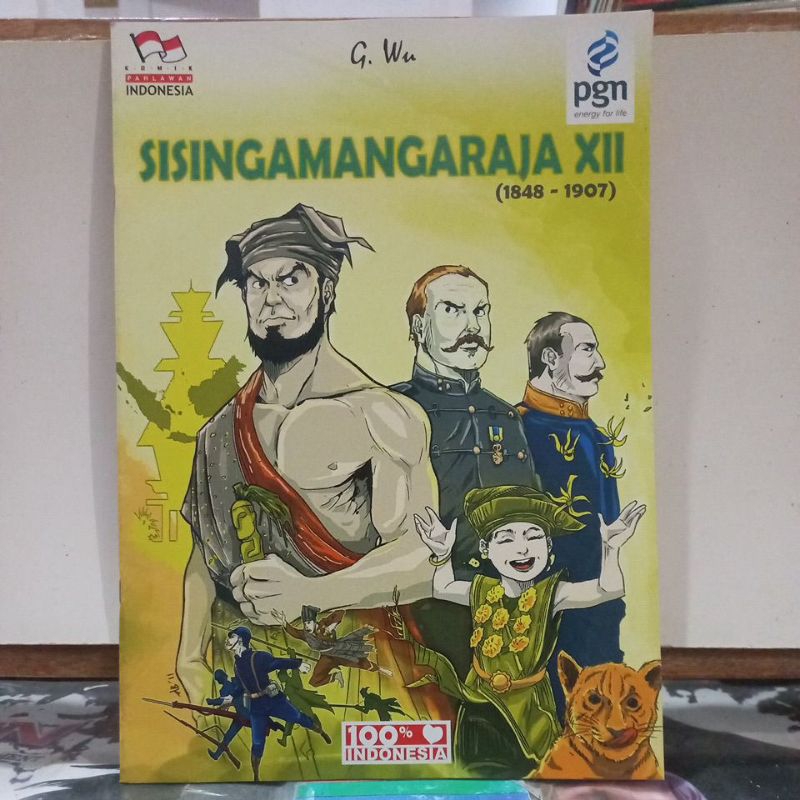 Komik Pahlwan Indonesia - Sisingamangaraja XII (1848-1907)