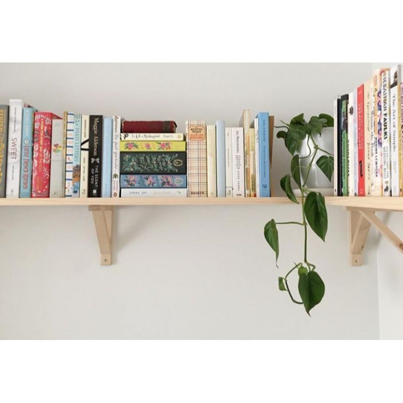 Ambalan Dinding/Rak Buku/Rak Siku Minimalis /Rak Siku Serbaguna