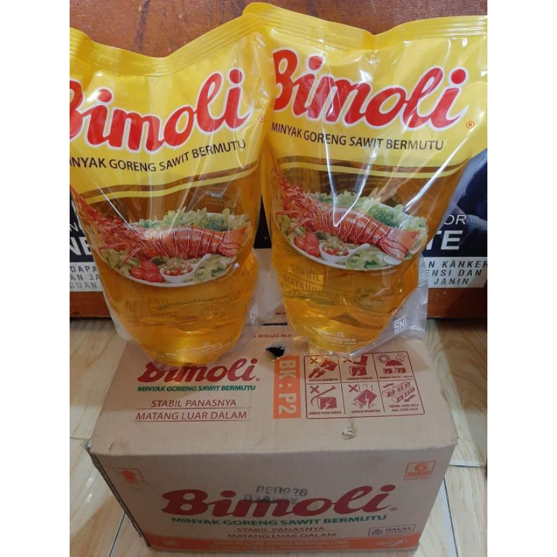 

minyak goreng bimoli 1 dus isi 6