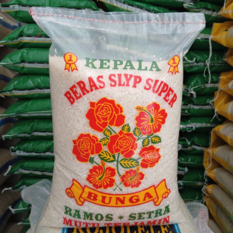 

Beras Cap Bunga 5kg Pulen Enak Fress