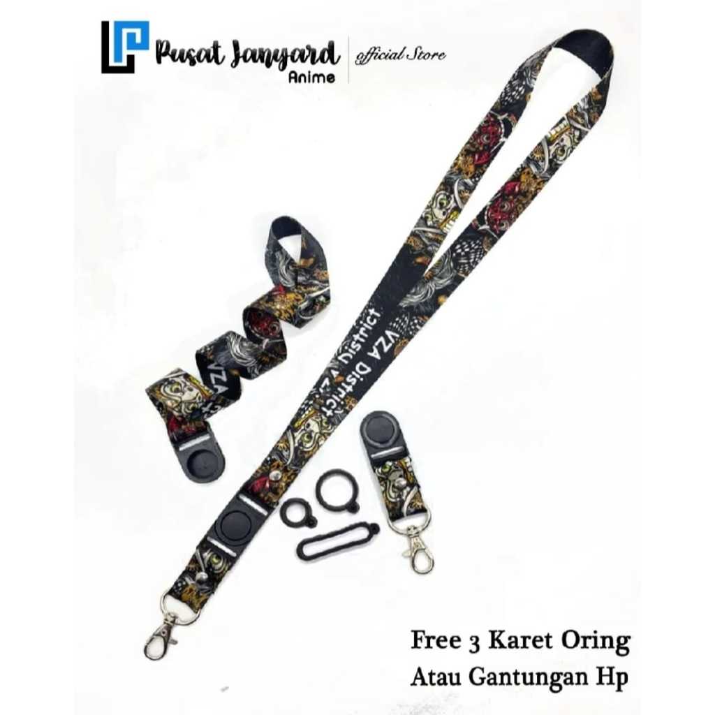 

Tali lanyard print sublim 2cm cetak 2 muka full printing bahan lembut Grade a full premium anti luntur ( warna kontras dan mengkilat)