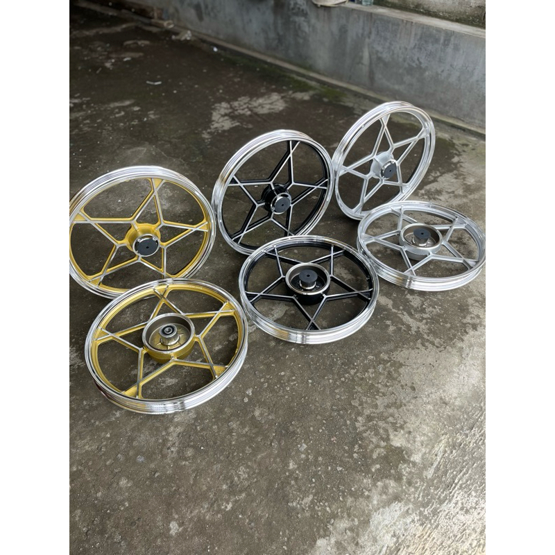 MUTAKIN velg pelek cefiro bintang SUZUKI RGR 150 thunder 125 RX KING RXK RXS RXZ ring 18